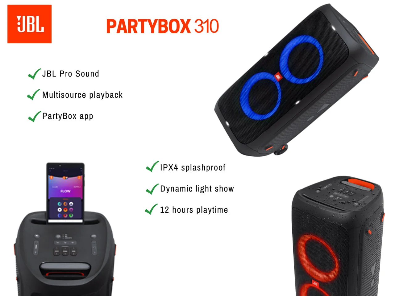 JBL speaker hire